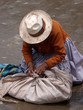 Bolivian woman