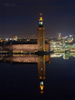 Night view of Stockholm CityHall