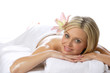 Relaxing after a massage Relaxing after a massage