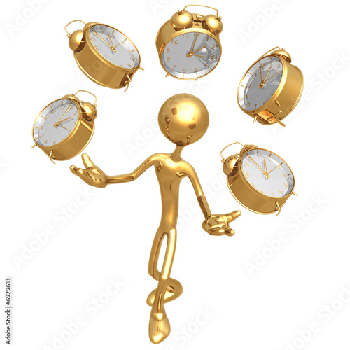 Illustration : Juggling Time Juggling Time