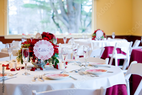 wedding table