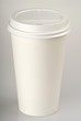 White Disposable Coffee Cup