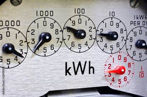 Photo: Meter dials Meter dials