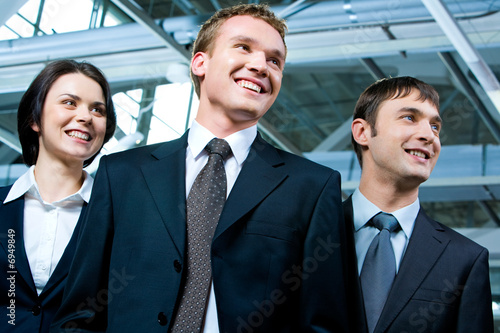 Foto: Confident business group Confident business group