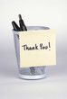 Thank You! Post-It Note Thank You! Post-It Note