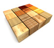 Cube Wood 001 Cube Wood 001