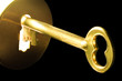 Key in the keyhole