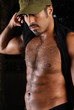 Hispanic Male - Green Hat