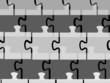 Puzzleteile grau