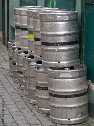 kegs of beer