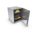 Safe mit Goldbarren