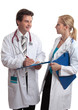 Doctors in discussion