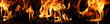 Close up of fire flames