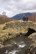 Admiring the view in Cumbria