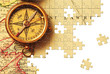 Puzzle with missing pieces