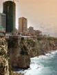 Beirut shoreline - Lebanon Beirut shoreline - Lebanon