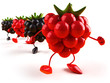 Mures et framboises