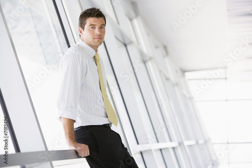 Businessman in modern office