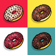 Illustration: donuts donuts