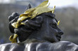 France; Paris; Sculpture at the concorde square