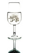 Cream in glass