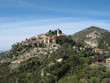 Eze : vue générale du village
