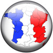 Photographie : Drapeau France R�gions