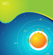 background with eggs