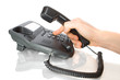 dialing on business telephone