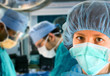 female surgeon with surgical team