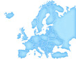Carte Europe Grain de Bleuté Carte Europe Grain de Bleuté