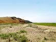 canvas print picture Morsum Kliff auf Sylt aus der Ferne 