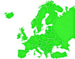 Carte Europe Grain de Verdure Carte Europe Grain de Verdure