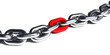Red chain link