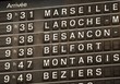 Arrivée en gare