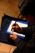 peintre en action, viet nam