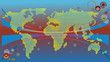 communication and electrification map