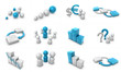 Business Paket blau