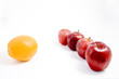 An Orange among Apples