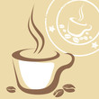 Coffee Cup and Stamp Coffee Cup and Stamp