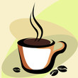 Steaming Coffee Cup Steaming Coffee Cup