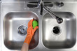 Cleaning Kitchen Sink Cleaning Kitchen Sink