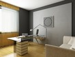 3d render of a modern interior.exclusive design 3d render of a modern interior.exclusive design
