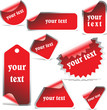 Vector: vector stickers and labels set vector stickers and labels set