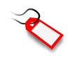 Blank price tag