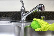 Cleaning Kitchen Sink