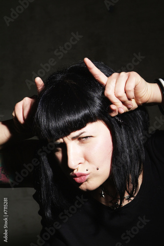 Photo: playful woman playful woman
