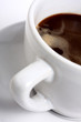 black coffee / macro photo
