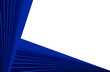 hintergrund - falten - blau