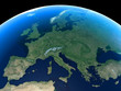 Europe as seen from space Europe as seen from space